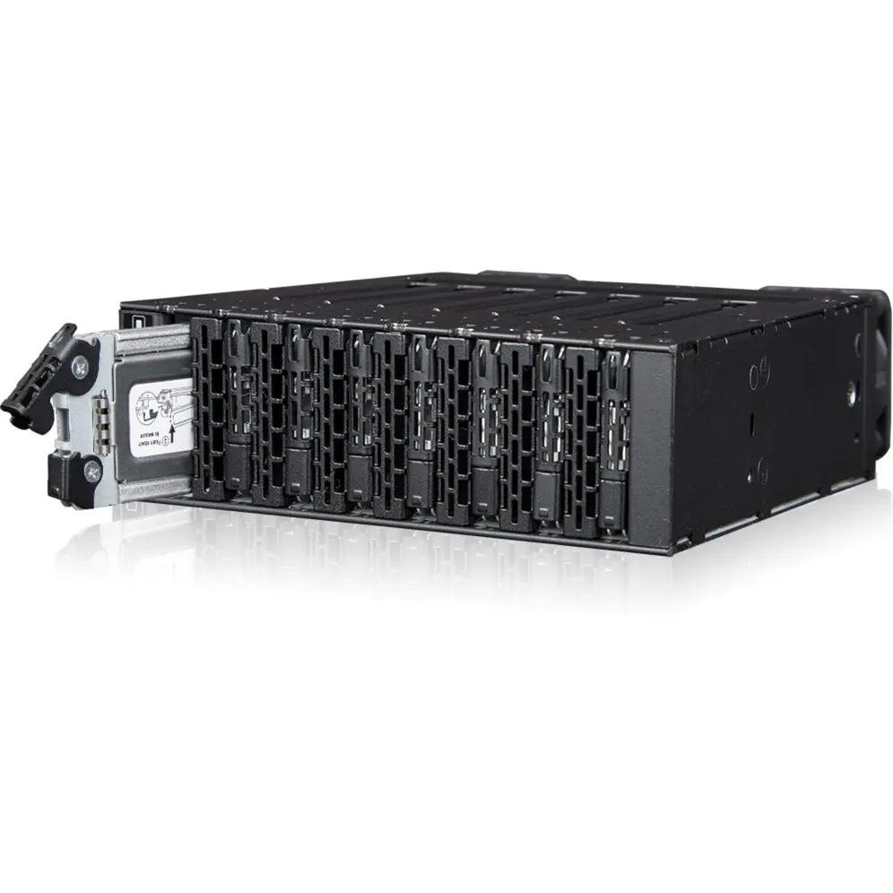 ICYDock ToughArmor MB873MP-B V2 - 8x M.2 NVMe SSD PCIe 4.0 (8x OcuLink)